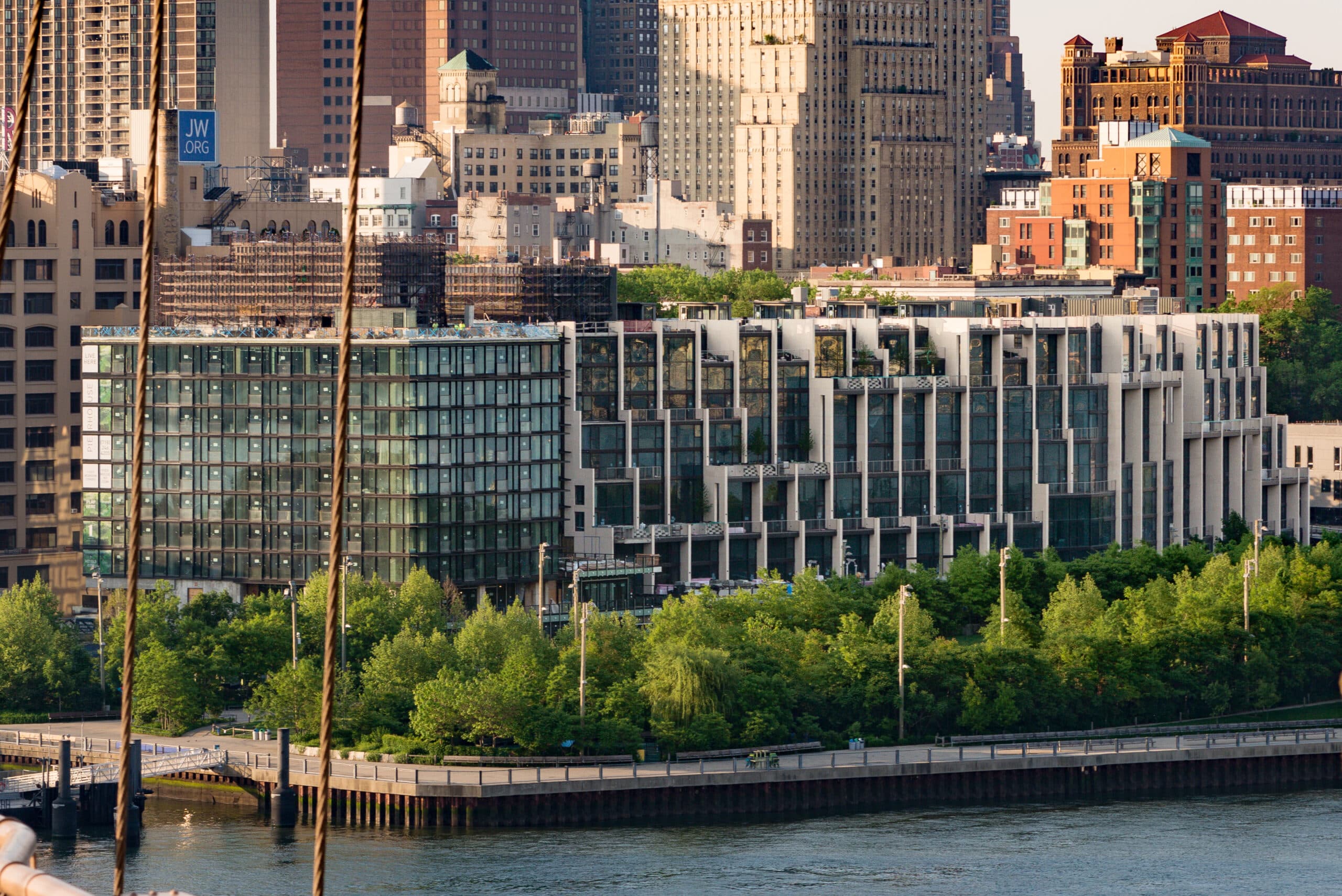 Real estate photography of Pierhouse at Brooklyn Bridge Park