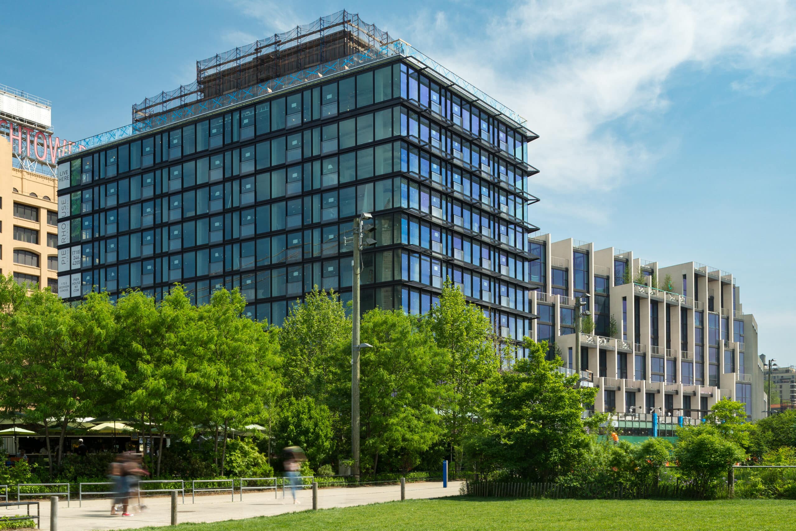 Real estate photography of Pierhouse at Brooklyn Bridge Park