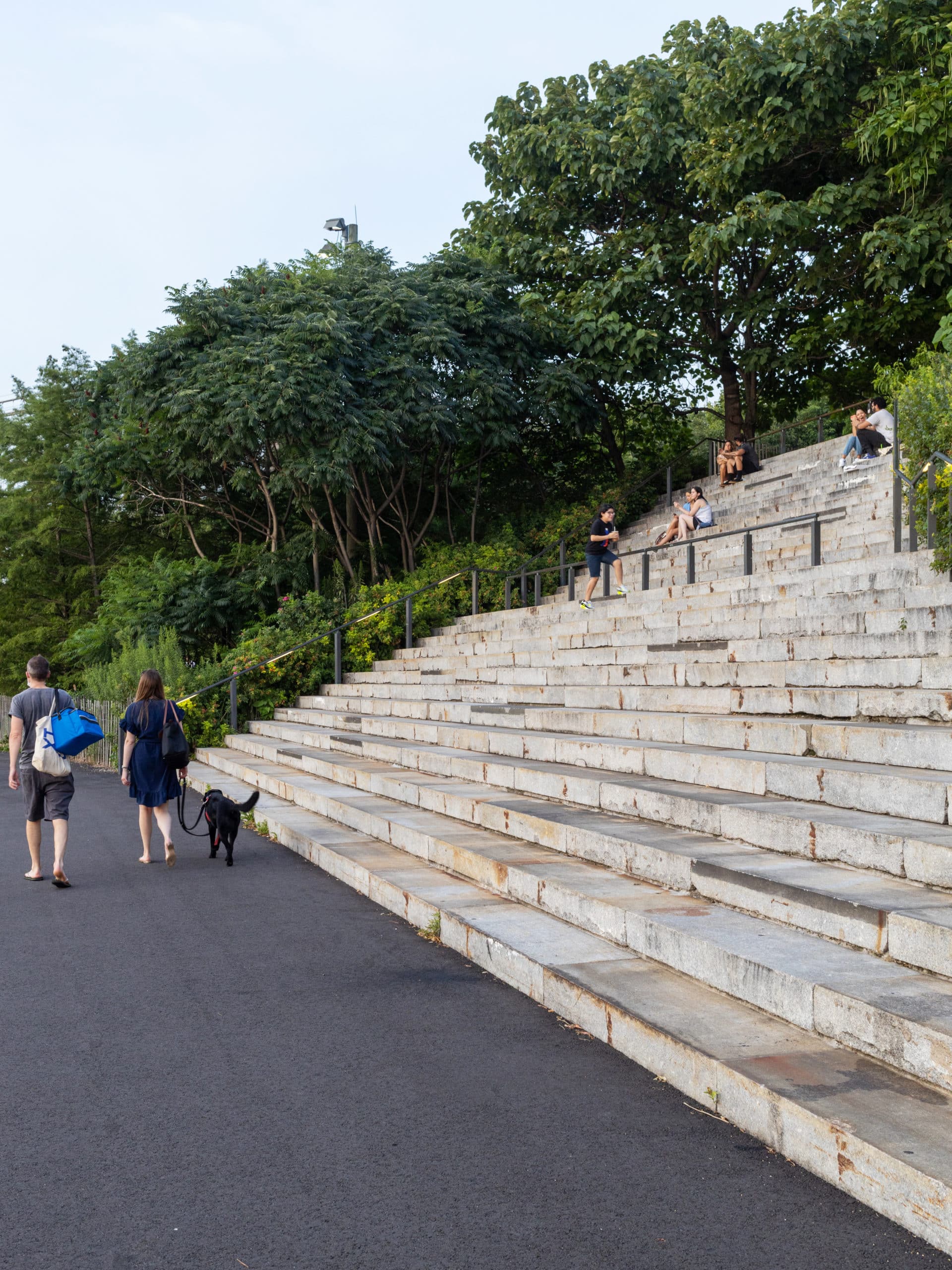 Steps from the Granite Prospect next to path